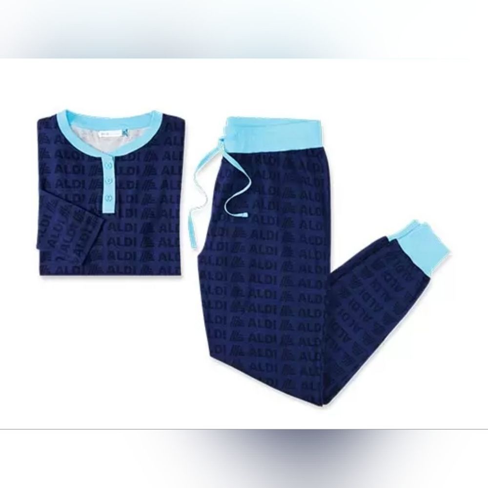 LAST ONE!  ALDI SZ M Ladies Pajamas 2023 Capsule Collection AISLE OF SHAME